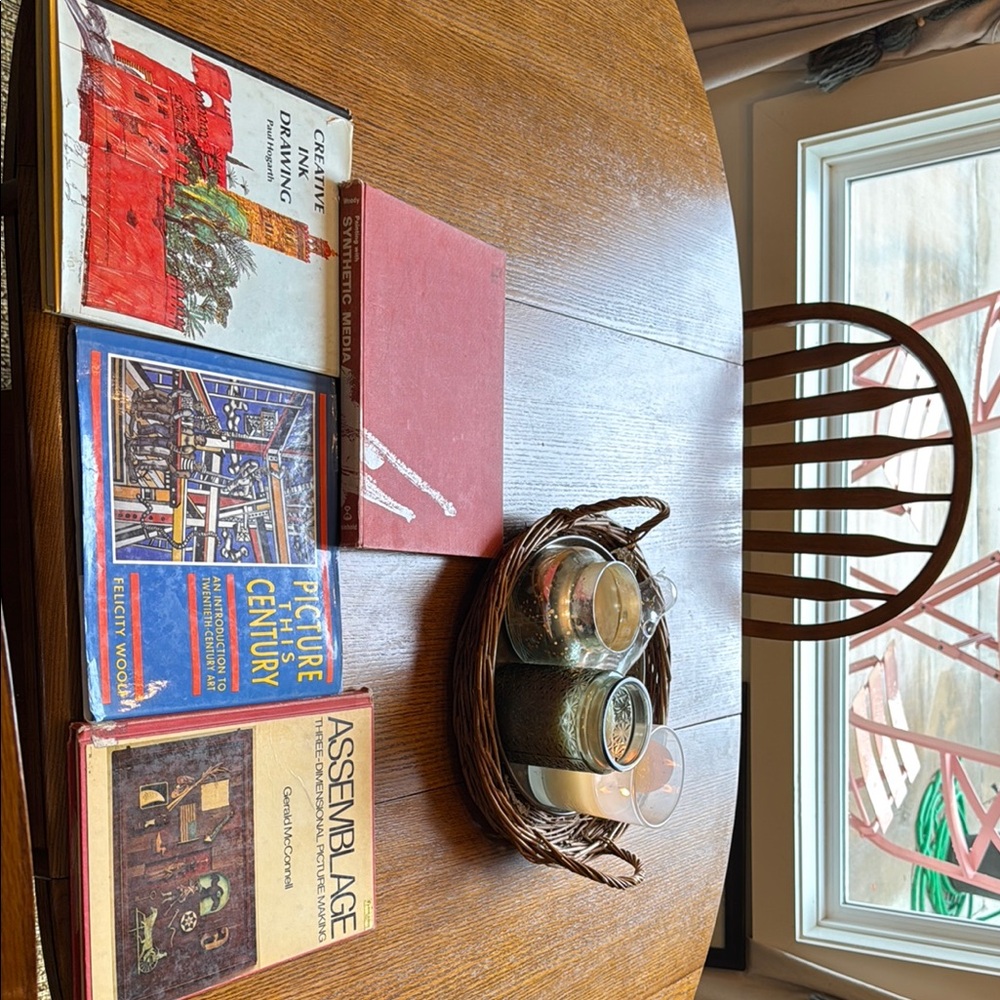 Vintage Colorful Art Books Collection- 4